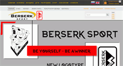 Desktop Screenshot of berserk-sport.com
